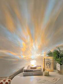 Năng động Gợn sóng nước Ánh sáng chiếu Với điều khiển từ xa , 16-Màu Ánh sáng Led Xoay Phòng ngủ Thiên hà Phép chiếu Đèn ngủ RGB Pha lê Đèn bàn Đối với Nhà  Đồ trang trí , Đầu giường , Phòng chơi , Món quà , Ngày lễ tình nhân Qủa tặng , ( Điều khiển từ xa ) - trắng - Xem 7