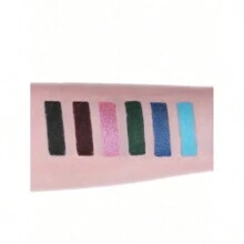 防水眼線筆，6 支裝防污微光眼線筆套件 Y2K 化妝美容化妝品 - 彩色 - 查看 3