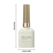 XEIJAYI 1瓶15毫升黑色凝胶指甲油，四季皆宜的美甲产品，可卸除LED凝胶指甲油，DIY家庭美甲沙龙，送给女性和女孩的美甲护理礼物 - 黑色 - 查看 6
