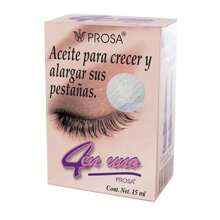Aceite para Crecimiento de pestañas, 4 en 1, natural, Prosa, efectos rápidos - transparente - Ver 1