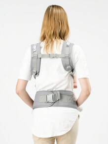 Portabebés Multifuncional Y Ligero, Mochila Portátil Para Bebés Al Aire Libre, Correa Para Llevar Niños Pequeños - Gris - Ver 6