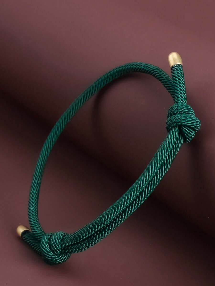 1 Stück minimalistisches gewebtes Armband für Frauen, mehrfarbig, vielseitig, Student Alltagszubehör, Geschenk für Feiertage