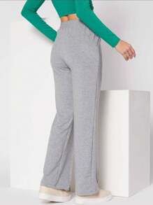 Women Pants - Grey - View 2