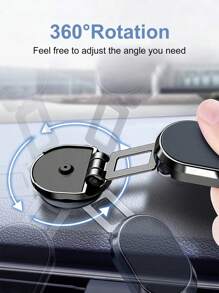 1 Miếng Giá đỡ điện thoại trên ô tô Với Hút mạnh Cúp Đối với , 360 độ Vòng xoay núi Đối với Dẫn đường - màu đen - Xem 2