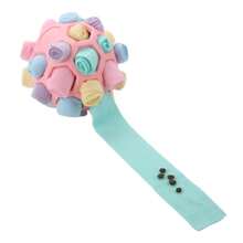 Dog Chew And Sniff Toy, Machine Washable Interactive Dog Puzzle Sniffing Ball, Portable Pet Sniffing Toy, Training Toy For Slow Feeding For Dogs Of Any Breed, Size Or Age (1pc)