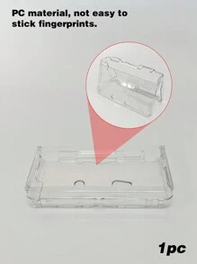 1 Pieza Funda Protectora Transparente Para Consola De Juegos 3ds - transparente - Ver 4