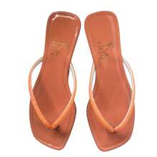 Women Flat Sandals - 橘色 - 查看 2