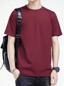 Men T-Shirts - Color caoba - Ver 2