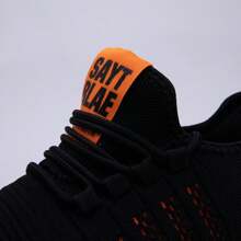 Men's And Women's Steel Toe Shoes, Anti-Smashing And Puncture-Proof Work Boots, Sports Shoes - Orange - View 6