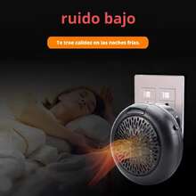 900W Mini Soplador de aire caliente - Negro - Ver 4