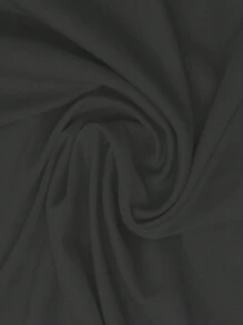 Tela Bombay o Magaly con Spandex Para Ropa, Mantel Artesanal, Material de Decoración, Disfracez - Negro - Ver 2