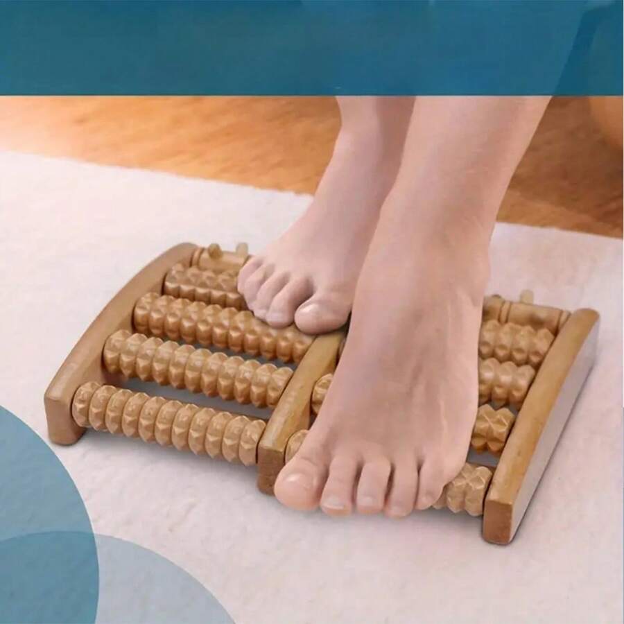 Mới Bằng gỗ Đế Trục lăn Máy mát xa , Kinh tuyến Mát xa Khỏe mạnh Thiết bị , Gỗ nguyên khối Trái bóng Máy mát xa Đối với Đế - Lạc đà - Xem 1