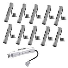 30pcs 0.59inch(1.5cm) Small Curls Cold Wave Rod Hair Perm Rods Hair Rollers Plastic Perming Rods Curlers - Grey - View 1