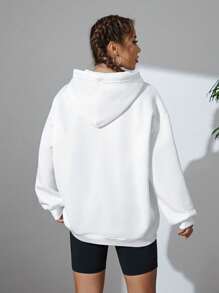 Women Sweatshirts - 白色 - 查看 2