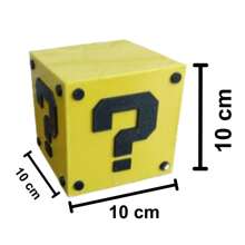 Luminária Super M. Bros Abajur de Mesa LED Gamer Geek