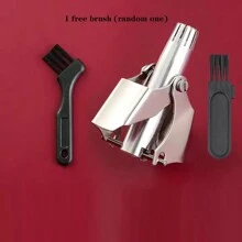 1 件鼻毛修剪器，浴室小工具，方便又实用 - 銀色 - 查看 7