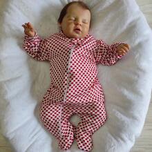 Baby Girls Jumpsuits - Red - View 2