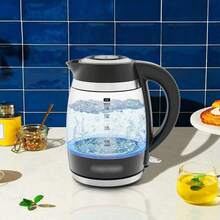 Tetera Eléctrica Chefman RJ11-18-PL Capacidad 1.8 Litros - Negro - Ver 2