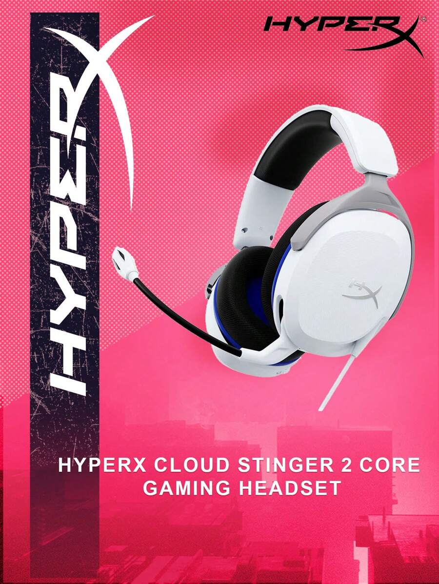 HyperX HyperX Cloud Stinger 2 Core PS Gaming Headset DTS Efekty ...
