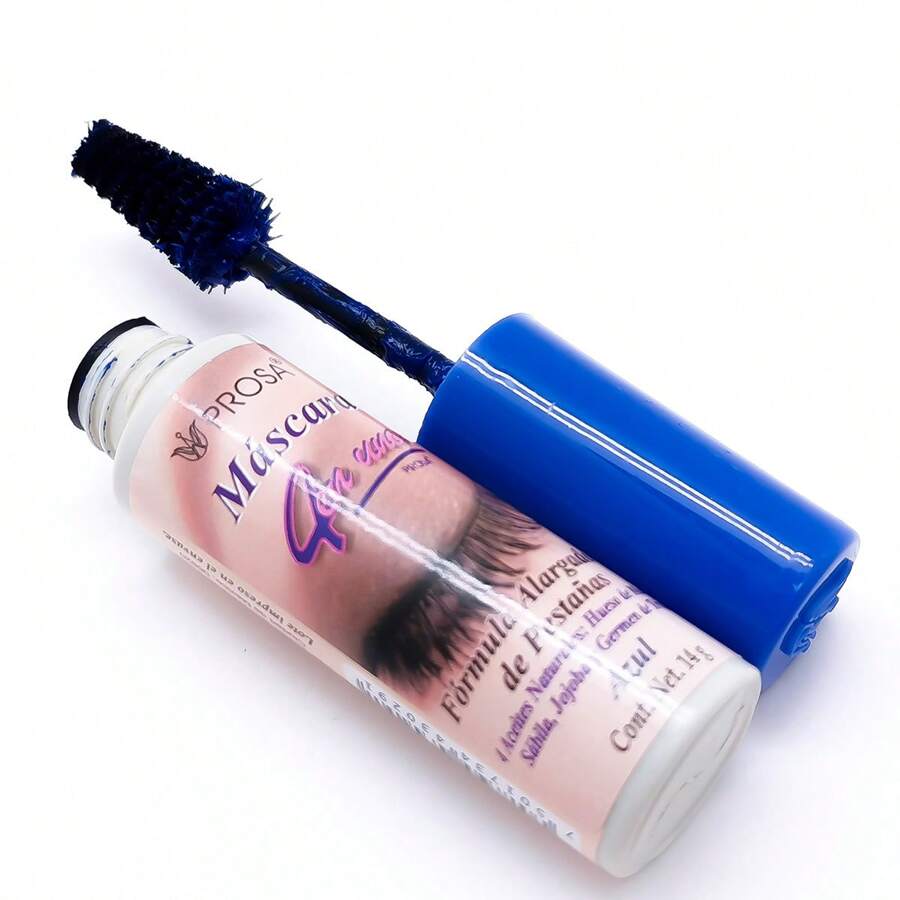 Rímel Azul, Prosa, waterproof, color duradero - Azul - Ver 1