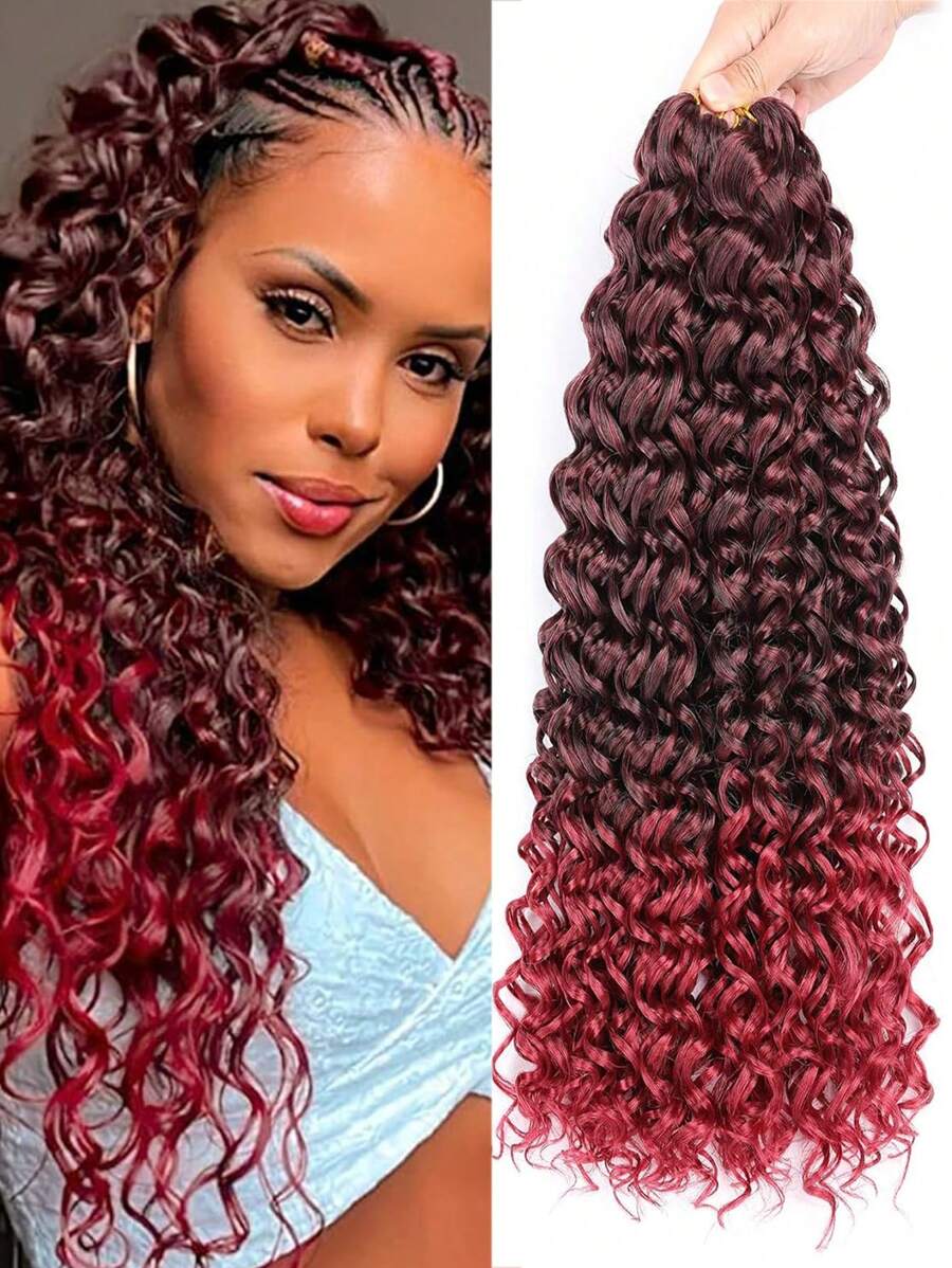 1Pack GoGo Curl Crochet Hair Ocean Wave Crochet Braids Water Wave