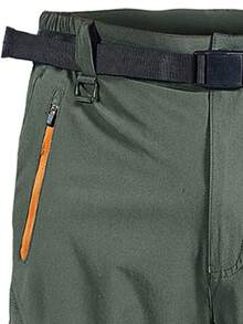 Men's Outdoor Quick-Dry Hiking Bermuda Shorts - Green - View 5