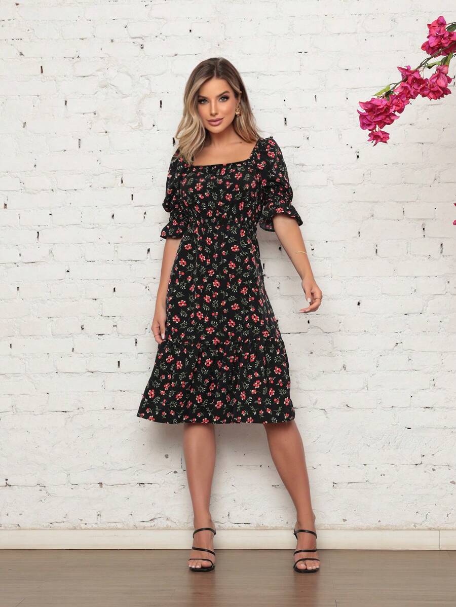 Women Dresses - 黑色 - 查看 1