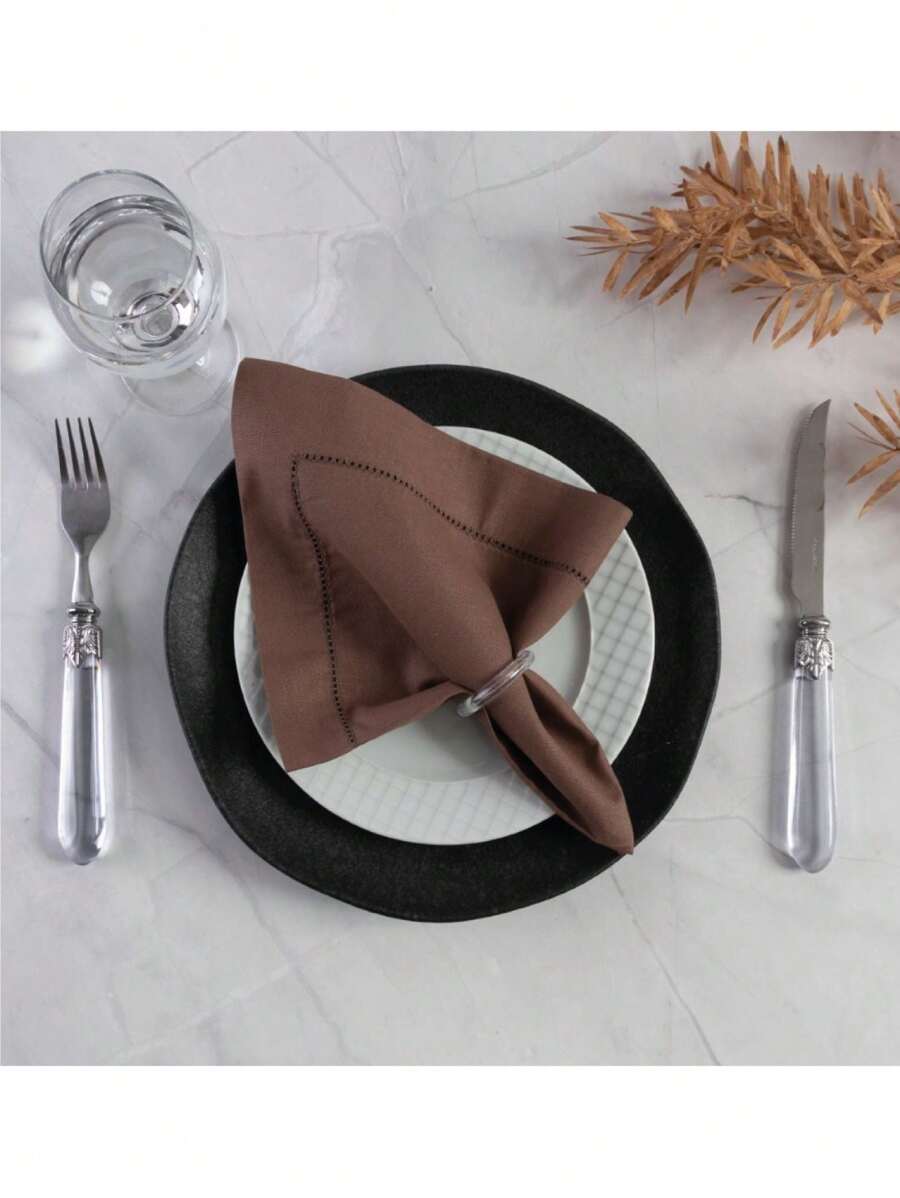 Table Napkins - Óxido marrón - Ver 1