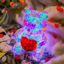 Regalo para el 14 de febrero Oso Led - Multicolor - Ver 2
