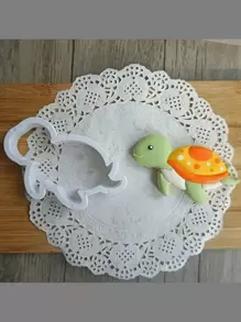 8pcs Ocean Animals Cookie Cutters Whale Dolphin Octopus Crab Turtle Biscuit Mold Marine Life Biscuit Cutter Baked Pastry Stamp Mold Kitchen Baking Tools - White - View 10