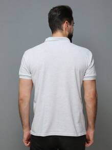 Men Polo Shirts - Light Grey - View 6
