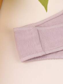 5 Piezas/set De Tangas Sexis De Color Sólido Para Mujeres - Multicolor - Ver 4