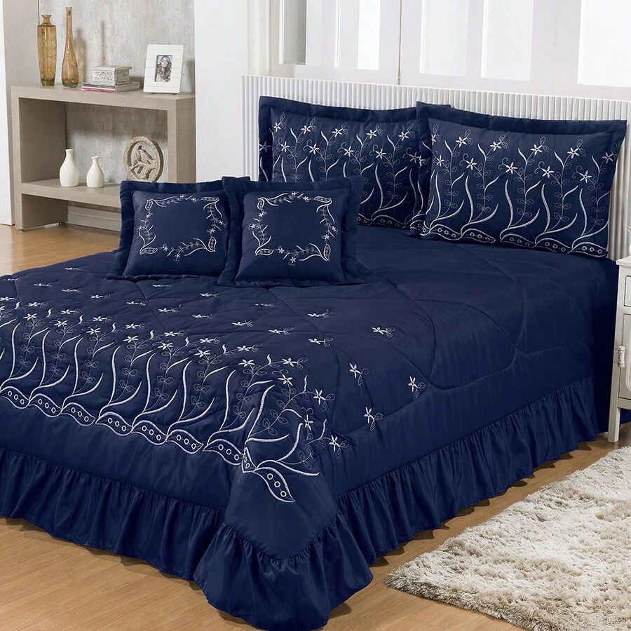 Quilts - Màu xanh hải quân - Xem 1