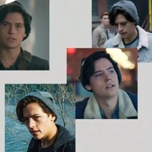 Riverdale Jughead Jones Cosplay Beanie Crown Knit Hat,Riverdale Jughead Jones Cosplay Gorro Corona Sombrero Tejido,Gorro deportivo y cálido de punto. - Gris Oscuro - Ver 7