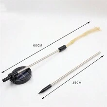 120 個 Led 太陽能花園燈戶外裝飾太陽能煙火燈、串燈太陽能燈戶外適用於道路庭院派對婚禮露台走道 8 種模式！戶外裝飾太陽能煙火燈,功能太陽能星爆燈防水適用於道路花園裝飾 - 暖白 - 查看 2
