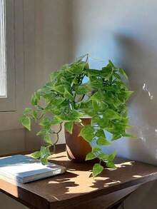 1入綠色人工牆掛式或盆栽裝飾格子植物 - 薄荷綠 - 查看 7