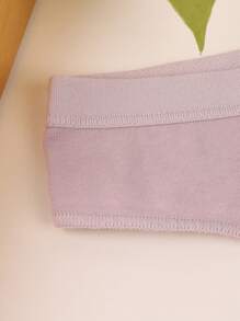 5 Piezas/set De Tangas Sexis De Color Sólido Para Mujeres - Multicolor - Ver 5