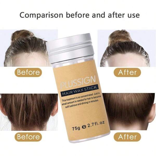 Wax Stick For Hair, LongLasting Styling Wax Stick, Hair Wax Stick