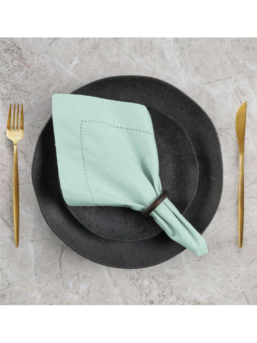 Table Napkins - 薄荷綠 - 查看 1
