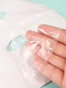 100片一次性塑膠面膜美容院家用,保濕保鮮 - 無色 - 查看 6