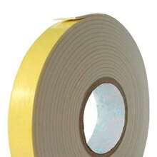 2 Fitas Banana Dupla Face Espuma 24 Mm X 10 Metros 2,4 Cm - Branco - Visão 2