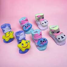 SET OF 3 SOCKS FOR BABY GIRL - Multicolor - View 2