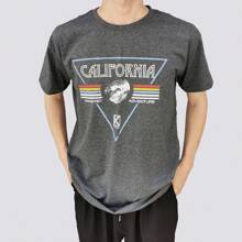 Men T-Shirts - Màu xám đen - Xem 1