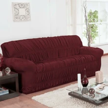 Sofa Covers - Màu Đỏ Sâu - Xem 1