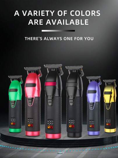 HIENA Professional Cordless Hair Clipper, T-Blade Hair Trimmer, Men's Electric Grooming Kit, Beard Shaver, Suitable For Barbershop