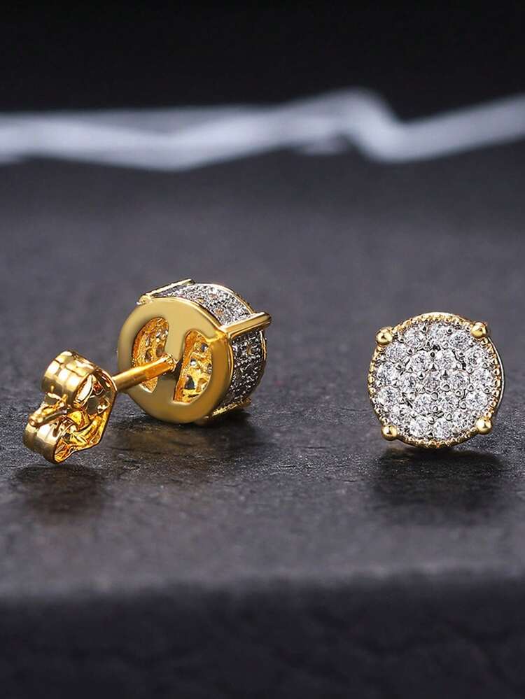 Orecchini Tennis con Cubic Zirconia Bianchi 3 mm in ARGENTO 925
