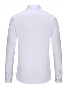 Men Shirts - 白色 - 查看 2