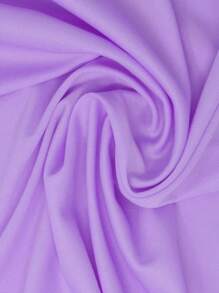 Tela Bombay o Magaly con Spandex Para Ropa, Mantel Artesanal, Material de Decoración, Disfracez - Lila - Ver 2