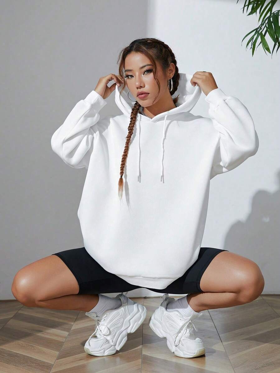 Women Sweatshirts - 白色 - 查看 1