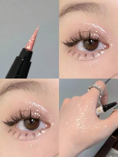 DIKALU 液體眼影筆,1入組持久不易脫妝眼妝產品